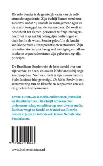 De kleine Semler / Kleine boekjes - grote inzichten, Verzenden, Zo goed als nieuw, Peter Runhaar
