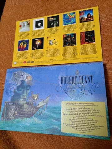 Robert Plant - Nine Lives - 9 x CDs + 1 x DVD - Diverse, Nieuw in verpakking