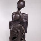 Karol Dusza (1972) - Unseparable (Wooden Sculpture)