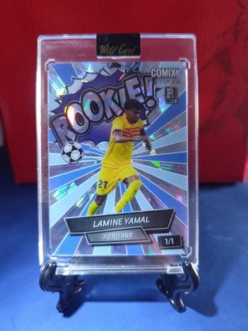 Wild Wild Card Comix Lamine Yamal Doble Rookie (1/1), Nieuw