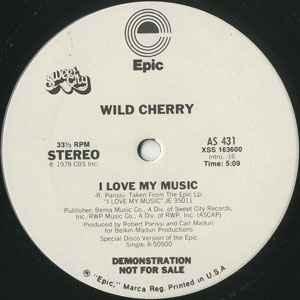 12 inch gebruikt - Wild Cherry - I Love My Music, Cd's en Dvd's, Verzenden, Zo goed als nieuw, 12 inch, R&B en Soul