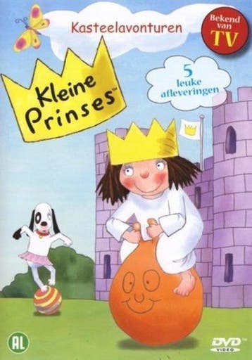 Kleine prinses - Kasteelavonturen (dvd tweedehands film), Ophalen of Verzenden, Zo goed als nieuw