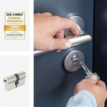 Abus D6XNP Veiligheidscilinder 40/55 met codekaart en 5 s..., Witgoed en Apparatuur, Verzenden, Nieuw