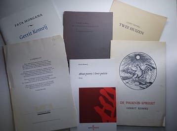 Gerrit Komrij - Lot met 6 uitgaven - 1982-2008
