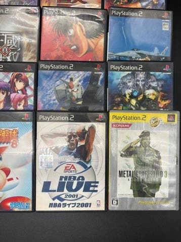 Sony - Playstation 2 (PS2) - 25 Japanese PS2 Games -, Nieuw