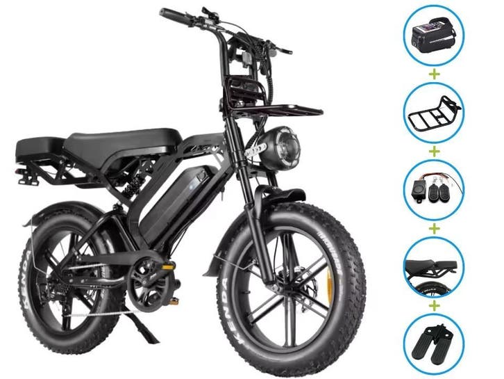 Elektrische Fatbike V20 Pro + GARANTIE + DIRECT VOORRAAD NEW, Fietsen en Brommers, Elektrische fietsen, Nieuw, Overige merken