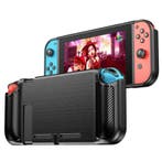 TPU Bescherm Hoes Skin voor Nintendo Switch -  - Carbon, Verzenden, Nieuw, Switch, Overige typen