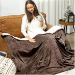 Elektrische Deken 180×130 cm met Timer en LED Display, Huis en Inrichting, Slaapkamer | Beddengoed, Verzenden, Nieuw