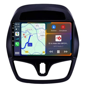 Chevrolet Spark Navigatie Radio Apple Carplay Android Auto, Auto diversen, Autoradio's, Ophalen of Verzenden, Nieuw