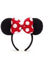 Haarband Mouse Rode Grote Strik Polkadots Minnie Diadeem Mui, Ophalen of Verzenden, Nieuw, Carnaval, Accessoires