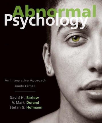 Abnormal Psychology - David Barlow 9781305950443, Verzenden, Zo goed als nieuw, David Barlow