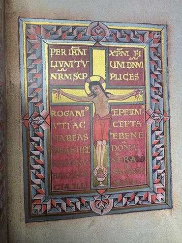 Kurt Staub - Echternach Sacramentary and Antiphonary - 1982, Antiek en Kunst, Antiek | Boeken en Bijbels