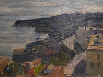 Antonio DUrso (1934-2015) - Veduta Costiera
