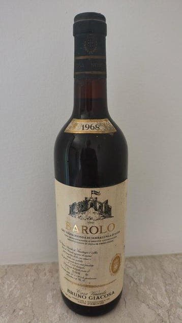 1968 Bruno Giacosa, Vigna Rionda di Serralunga dAlba -, Nieuw
