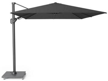 platinum zweefparasol challenger premium 3,5x2,6 faded black, Nieuw, 3 tot 4 meter, Zweefparasol, Kantelbaar