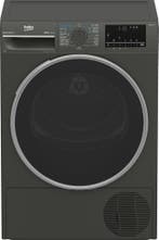 Beko B3T6923M2 wasdroger Vrijstaand Voorlader 9 kg Zwart489, Overige typen, Nieuw, Ophalen of Verzenden, Anti-kreukfase