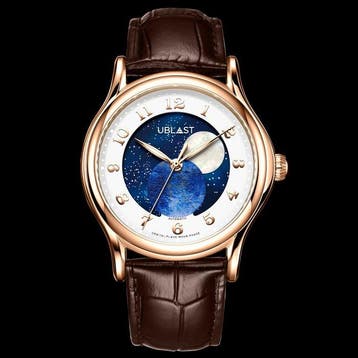 Ublast - Orbital Plane - Automatic Moon Phase -, Sieraden, Tassen en Uiterlijk, Horloges | Heren, Nieuw
