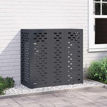 vidaXL Airconditioner hoes Antraciet 110 x 50 x 105 cm, Verzenden, Nieuw