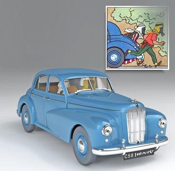 Moulinsart/Hachette - Tintin - 1 - Voiture 1/24 - La Morris, Boeken, Nieuw
