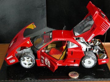 Modellino - Ferrari - F40 LM / F40 Competizione, Nieuw