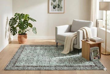 Licht vintage - Vloerkleed - 185 cm - 105 cm - Met, Nieuw