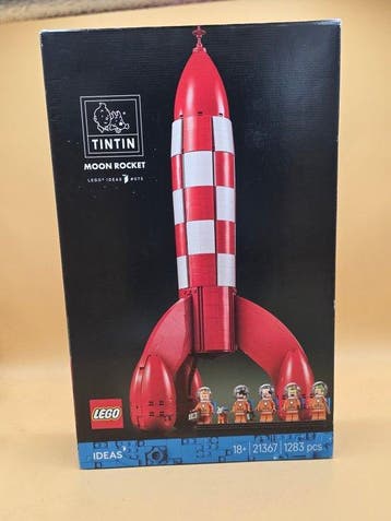 Lego Set - 21367 - Ideas (CUUSOO) - Tintin Moon Rocket, Nieuw