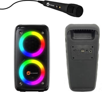 N-GEAR LGP 23M - Draadloze Bluetooth Party Speaker - Karaoke, Ophalen of Verzenden, Zo goed als nieuw