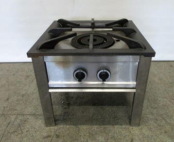 Gasfornuis, Lage gasbrander 60cm, aardgas, NIEUW, Nieuw in verpakking