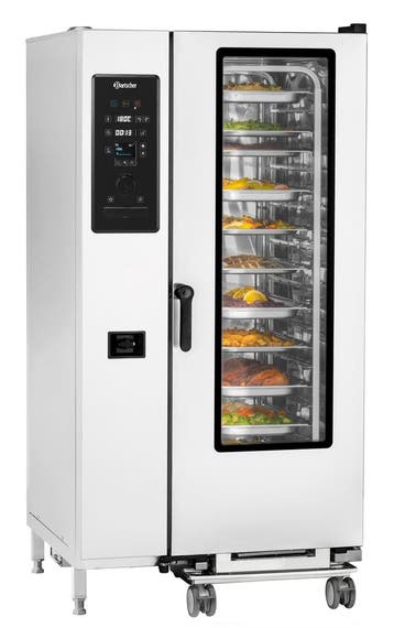 Bartscher Combisteamer | GIGASTEAM | 20 Niveaus 1/1 GN | 20°, Ophalen of Verzenden, Nieuw in verpakking
