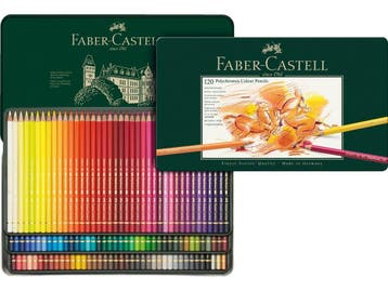 Faber-Castell Polychromos - Kleurpotloden - 120 stuks -, Verzenden, Zo goed als nieuw