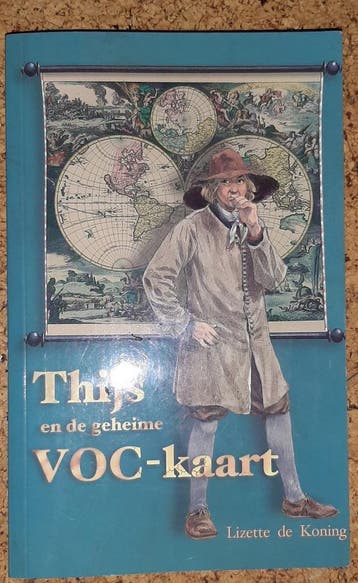 Thijs en de geheime VOC-kaart - L. de Koning 9789059170179, Verzenden, Zo goed als nieuw, L. de Koning