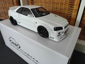 Otto Mobile 1:18 - Modelauto - Nissan Skyline GT-R R34 KRC, Nieuw