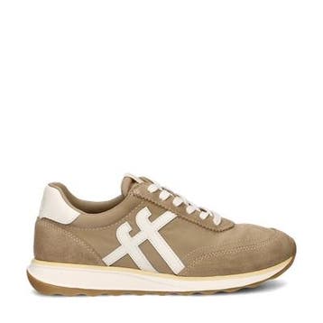 Fitflop Retro-Q lage sneakers voor dames in het Beige, Verzenden, Beige, Nieuw, Sneakers of Gympen