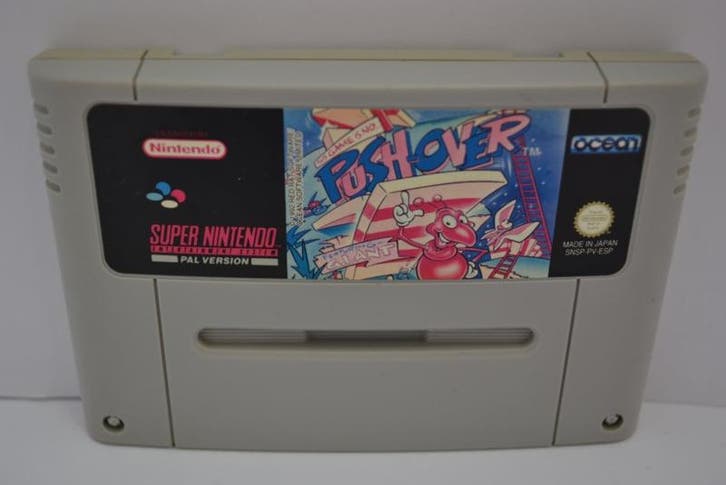 Push-Over (SNES ESP), Spelcomputers en Games, Games | Nintendo Super NES, Zo goed als nieuw, Verzenden