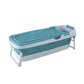 FlinQ Opvouwbaar Ligbad - Blauw, Verzenden, Nieuw