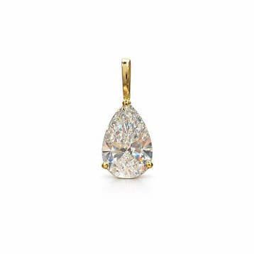 Zonder minimumprijs - Hanger - 14 karaat Geel goud - 1.59ct.
