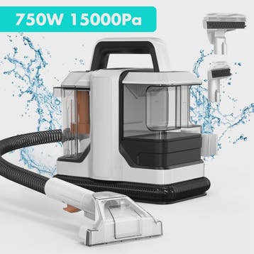 Draagbare Tapijtreiniger 750W - Krachtige Spray & Zuigfuncti, Verzenden, Nieuw
