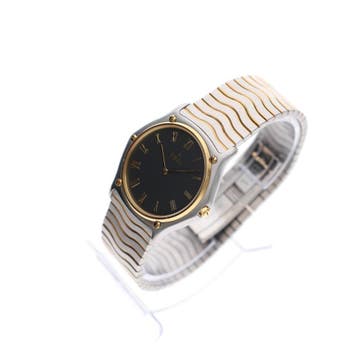 Ebel Classic Wave 181903; 18k Goud/Stalen Heren Horloge, Overige merken, Staal, Polshorloge, Ophalen of Verzenden
