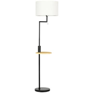 TRUUSK Staande Lamp met Opbergruimte - 40W met USB-aansluiti, Verzenden, Nieuw