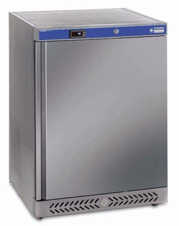 Koelkast RVS | 153 Liter | Incl. 3 Roosters HorecaTraders, Verzenden, Nieuw in verpakking