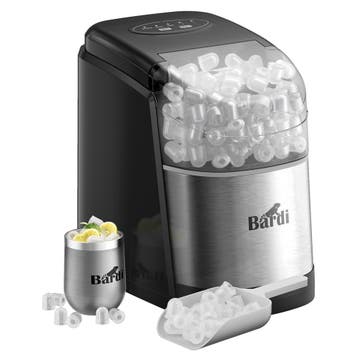 Bardi 1,6 Liter Deluxe IJsblokjesmachine – IJsblokmaker SET, Ophalen of Verzenden, Nieuw, Zelfvriezend