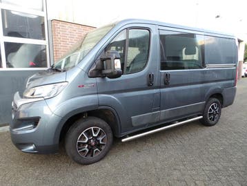 Fiat Ducato 30 2.3 MultiJet Aut. L1 Rolstoelvervoer met lift, Stof, Gebruikt, Diesel, Zilver of Grijs
