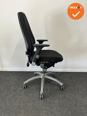 RH Logic 400  - antraciet gemêleerde stoffering  - Grijs vo, Werkplek, Ophalen of Verzenden, Gebruikt, Stoel
