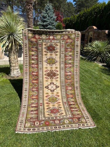Anatolisch Kars Kazak Tapijt - Tapijt - 210 cm - 120 cm, Nieuw