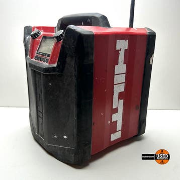 Hilti R 4/36 DAB bouwradio + B22 5.2 Li-ion accu, Verzenden, Gebruikt