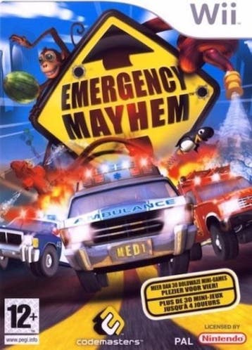 Emergency Mayhem (Wii Games), Ophalen of Verzenden, Zo goed als nieuw