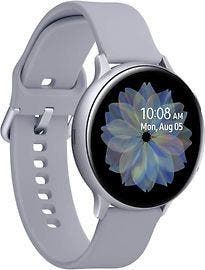 Samsung Galaxy Watch Active2 44 mm aluminium kast zilver op, Verzenden, Gebruikt