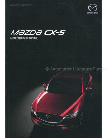 2018 MAZDA CX-5 INSTRUCTIEBOEKJE DEENS