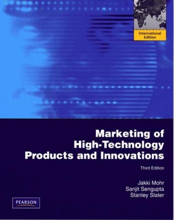 9780131364912 Marketing of High-Technology Products and I..., Verzenden, Zo goed als nieuw, Jakki Mohr