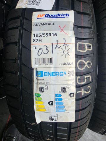 195/55r16 87H Goodrich 2 nieuwe banden, Auto-onderdelen, Banden en Velgen, Ophalen, 16 inch, Nieuw, Band(en)